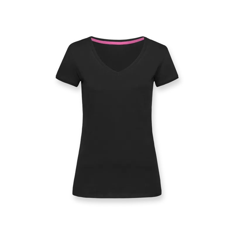 T-Shirt da donna collo a V